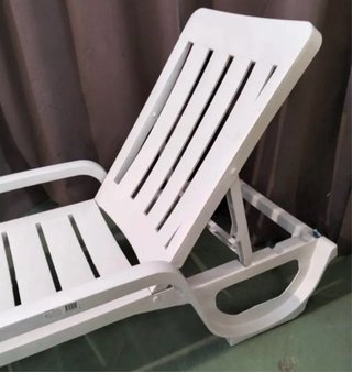 Tumbona 190x66 cm con Reposabrazos у 4 Posiciones