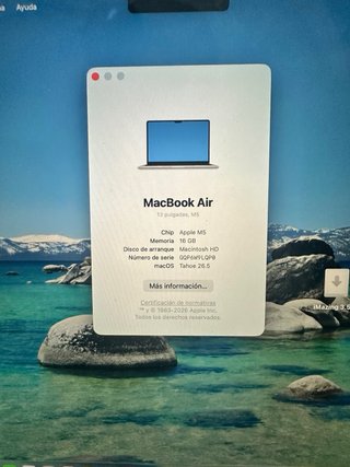 MacBook Air Plata Apple