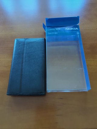 Funda Nokia Lumia 920 Piel Negra CP-600