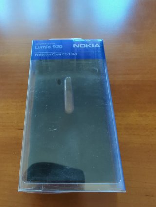 Funda Nokia Lumia 920 Piel Negra CP-600