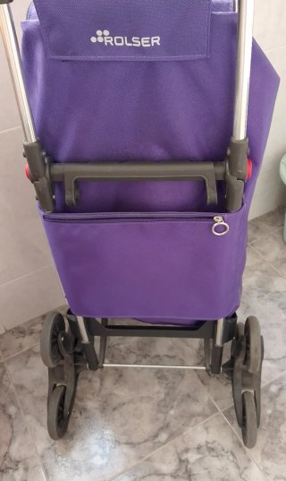 Carro de la compra Rolser morado