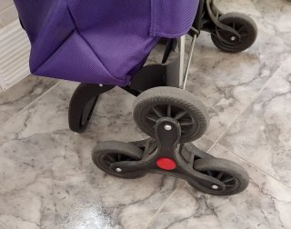 Carro de la compra Rolser morado