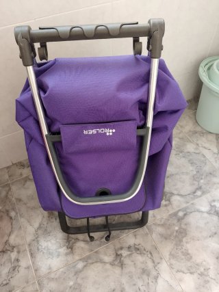Carro de la compra Rolser morado