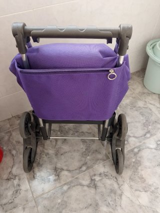 Carro de la compra Rolser morado