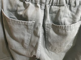 Pantalón cargo verde agua