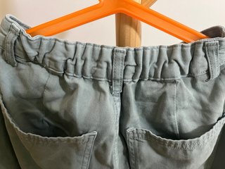 Pantalón cargo verde agua