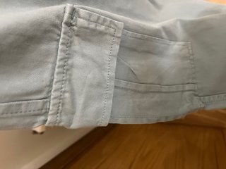 Pantalón cargo verde agua