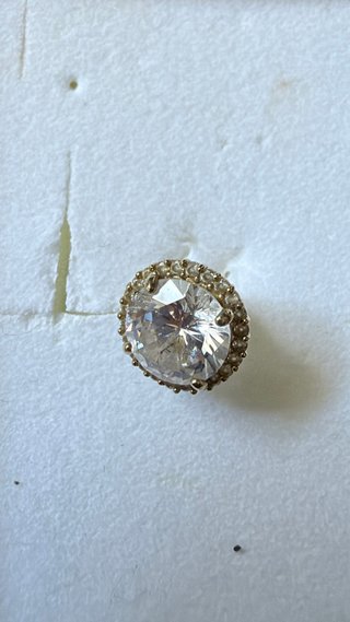 Aritos Concordia 9k Oro y Plata