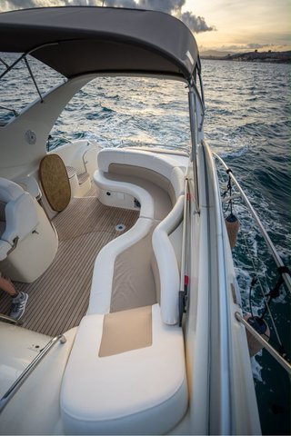 Alquiler barco 12 m con patrón | Costa Brava