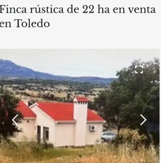 Finca 22 Hectáreas con Agua en Toledo