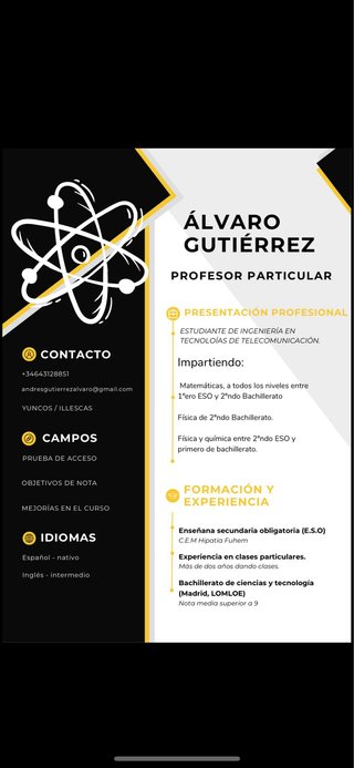 CLASES PARTICULARES