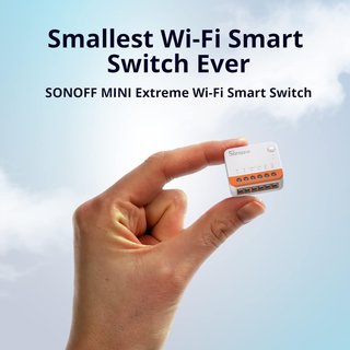4x Interruptor WiFi Sonoff Mini 2 Vías
