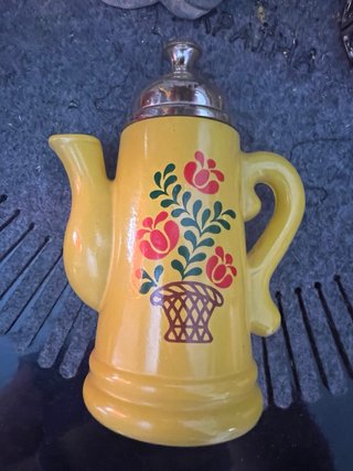 Frasco Avon Koffee Klatch Cafetera Retro años 70