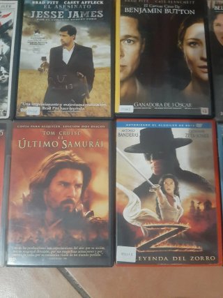 Lote 10 DVD Acción/Aventura/Crimen/Drama lot6