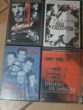 Lote 10 DVD Acción/Aventura/Crimen/Drama lot6