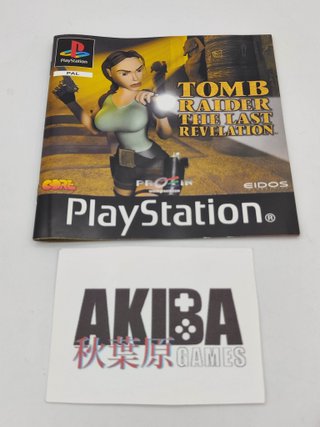 Tomb Raider: The Last Revelation PS1 PAL ES