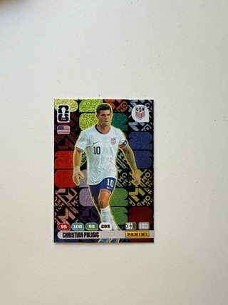 Carta Panini Christian Pulisic USA 2022