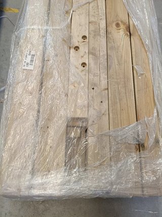 Mesa Picnic Madera Bancos Abatibles 198x154x74 cm
