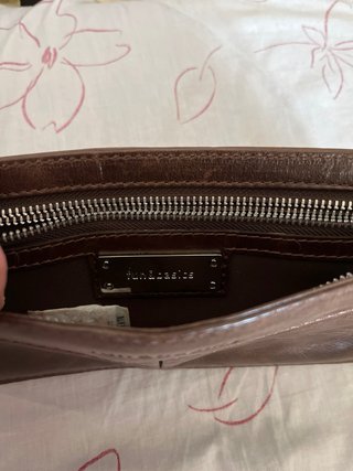 Cartera de mano de piel Fun & Basics