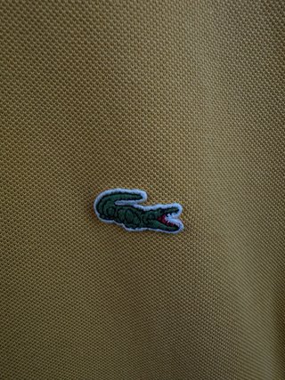 Polo Chemise Lacoste - Amarillo Mostaza Vintage