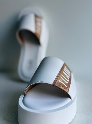 Ciabatte Alviero Martini 1ª Classe Bianche 37