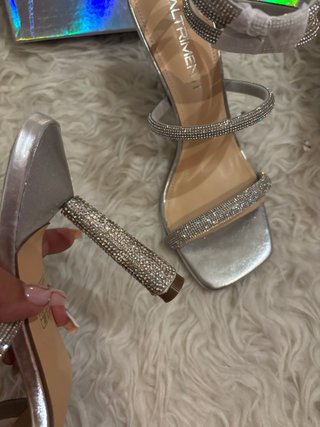 Sandalias ALTRIMENTI Plata con pedrería