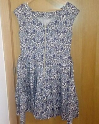 Vestido nuevo Closet flores azules