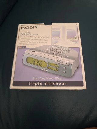 Radio Despertador Sony ICF -C273