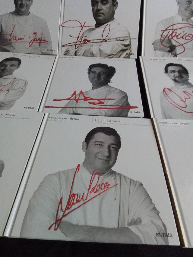 Cocina con firma entrantes y guisos