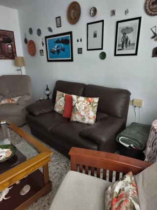 Sofá de piel 2 plazas