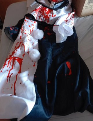Disfraz Payaso Asesino Talla L