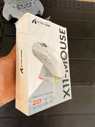 Ratón Inalámbrico Attack Shark X11 Blanco
