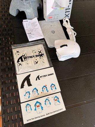 Ratón Inalámbrico Attack Shark X11 Blanco