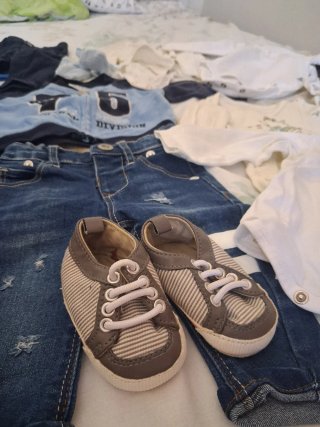 Lote Ropa Bebé Niño Talla 0-6 M y otras de 6-9 Mes