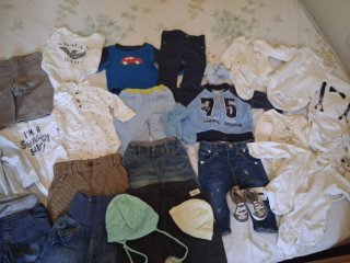 Lote Ropa Bebé Niño Talla 0-6 M y otras de 6-9 Mes