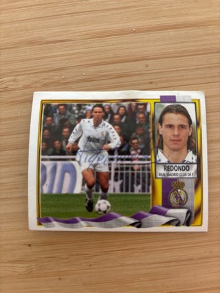 Cromo Liga 95-96 firmados