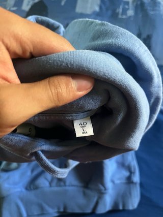 Sudadera Springfield x Pedri Azul Claro Talla L