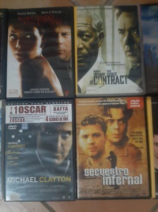 Lote 10 DVDs Acción, Crimen, Drama, Thriller lot8