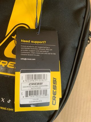 Gafas Máscara Buceo Cressi Duke Talla M/L