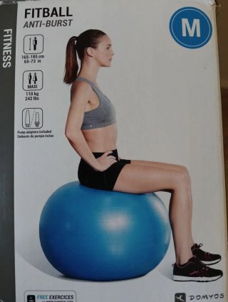 Pelota Pilates Domyos Azul