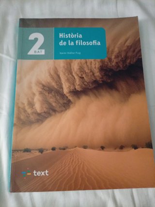 Història de la filosofia 2 BAT