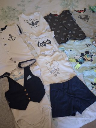 Lote Ropa Bebé Niño/Niña 0-6 meses 6-9