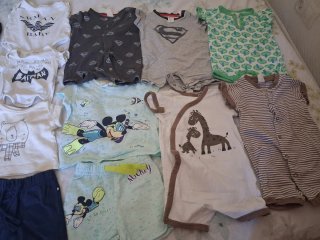 Lote Ropa Bebé Niño/Niña 0-6 meses 6-9