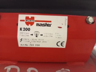 Compresor Wurth Portátil 150€