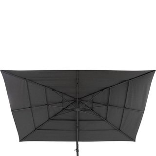 Sombrilla Grande Aluminio Antracita 4x3m