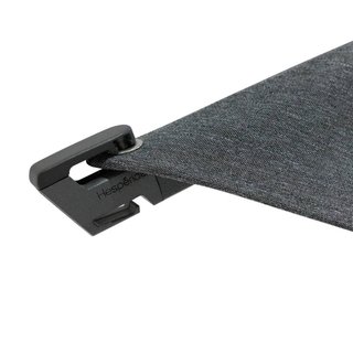 Sombrilla Grande Aluminio Antracita 4x3m