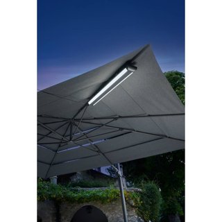 Sombrilla Grande Aluminio Antracita 4x3m