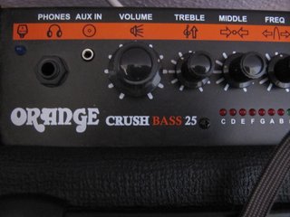Orange Crush Bass 25 Amplificador Bajo