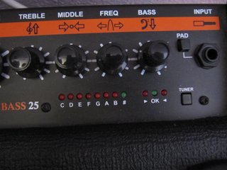 Orange Crush Bass 25 Amplificador Bajo