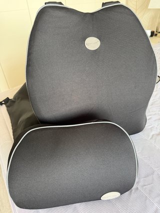 Cojín Lumbar y Almohada Coche Travel Ease